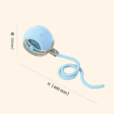 Smart Cat Ball Toy, Automatic Dodging Electric Interactive Rolling Ball - 9