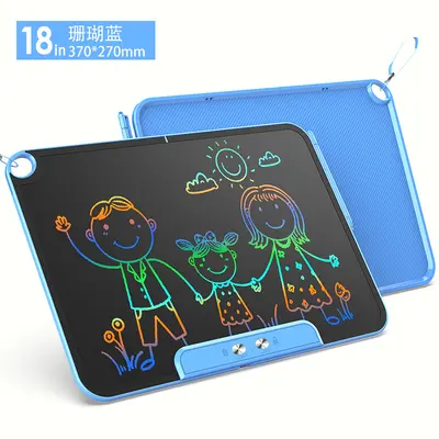 Rechargeable LCD Drawing Board, 18 or 24 Inch, Kids Educational Writing Tablet - 8