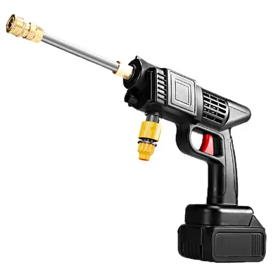 Cordless High-Pressure Car Wash Water Gun with Lithium Battery - 6