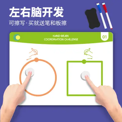 Left and Right Brain Development Educational Toy for Young Children - 2
