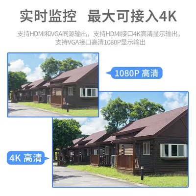 Xiongmai NVR video kaydedici, 4K, 10/16/32/36 kanal