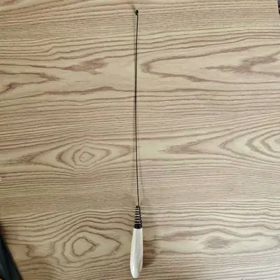CFA Wooden Handle Spring Cat Teaser Wand with Replaceable Feathers - 10