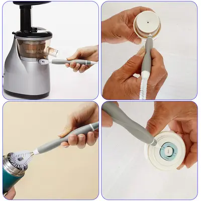 【Direkt vom Hersteller】Deckelbürste für Becher, Spaltbürste, Isolierte Trinkhalm-Reinigungsbürste für den Haushalt, Becherreinigungswerkzeug, Becherbürste, Reinigungsbürste.