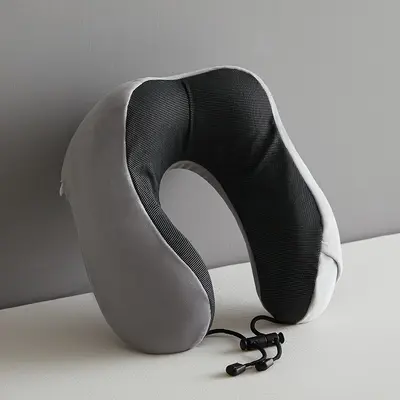 Memory Foam U-Shaped Neck Pillow Cervical Support - 10