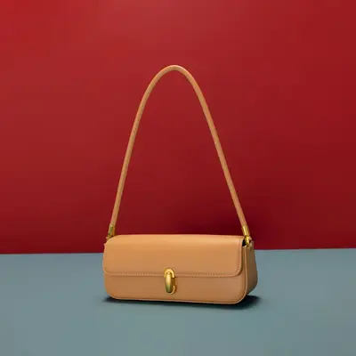 Koltukaltı Baget Çanta Kadın Minimalist Tek Omuz Çanta Kore Tarzı - 9
