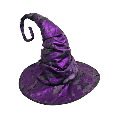 Witch Hat with Strap for Halloween Party and Costume Events - 8