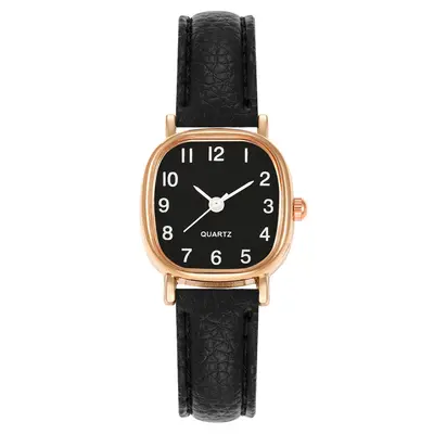 Cross-border Square Watches Manufacturer Simple Personality Retro Student Ladies Quartz Leather Strap Women's Watches Women's Wholesale - 10