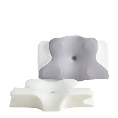 Memory Foam Pillow with Butterfly Neck Support, Ergonomic