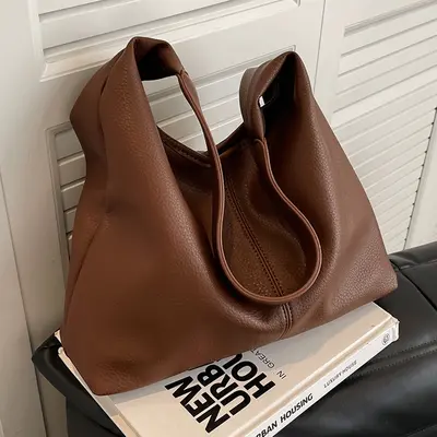 Large Capacity Women's Tote Bag 2026 Spring Commuter Shoulder Bag - 3