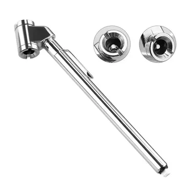 Dual-Head Metal Tire Pressure Gauge Pen