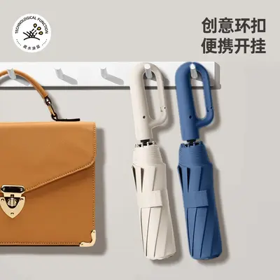 Fully Automatic Three-Fold Umbrella, Rain and Sun Protection - 5