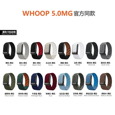 Nylon Replacement Band for WHOOP 5.0 MG ECG Smart Bracelet Official Style Strap WHOOP Watch Band Cross-Border