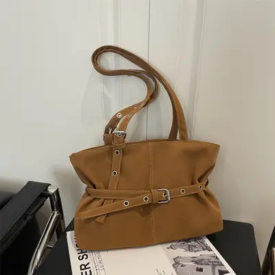 Women's Motorcycle-Style Underarm Bag Niche Design 2026 - 8