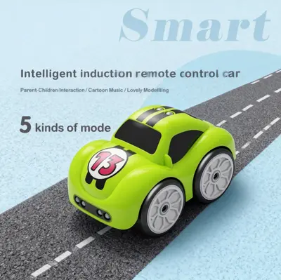 Smart remote control mini car with motion tracking sensor and obstacle avoidance