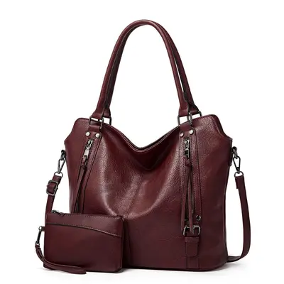 2026 New Women's Bag European and American Style Large Tote Bag Soft Leather High Capacity Single Shoulder Crossbody Women's Handbag - 13