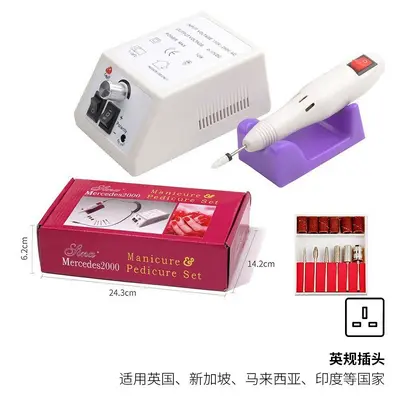 Nail Drill Transformer Model Electric Nail File Nail Art Shop Polishing Dead Skin Removal Nail Drill Grinder Cross-border - 9