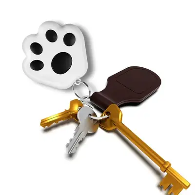 Yeni akıllı iki yönlü kablosuz nesne bulucu, kayıp önleyici Bluetooth takip ve konumlandırma anahtarlığı, köpek pençesi kayıp önleyici cihaz - 6