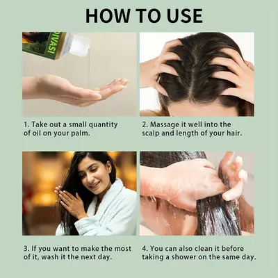 Adivasi Herbal Hair Oil bitkisel saç bakım yağı - 4