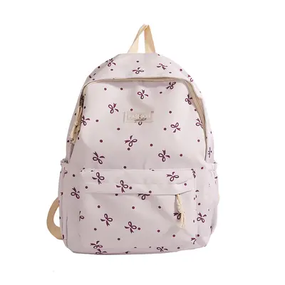 Japanese-style minimalist casual large-capacity backpack for middle and high school students, lightweight and trendy school daypack for girls - 10