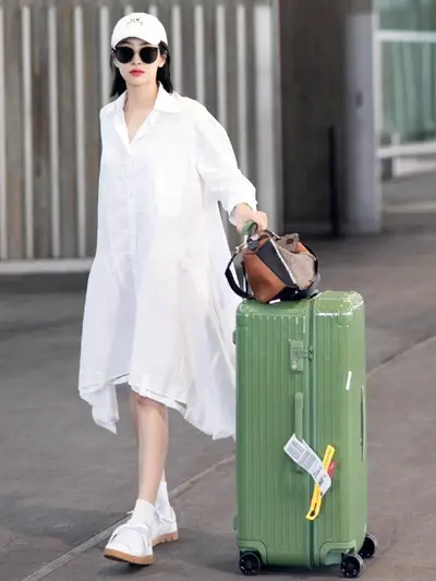 Classic sports version extra-large capacity luggage, thickened trolley bag in celebrity style for men and women, large-size suitcase for export. - 6