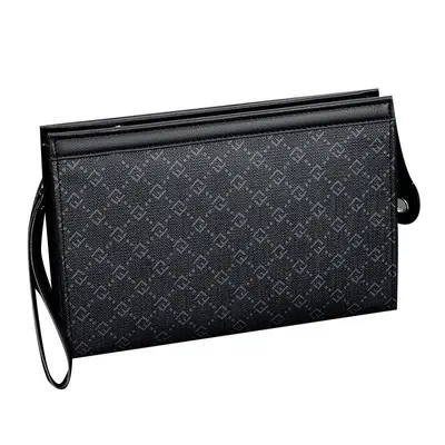 Men's Small Square Shoulder Bag with 10-inch Tablet Compartment - 11