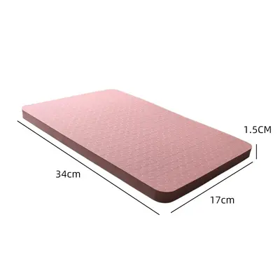 Ab Wheel Support Pad Flat Balance Yoga Kneeling Mat Thickened Ankle Pilates Soft Collapse Mat TPE Material Kneeling Pad - 7