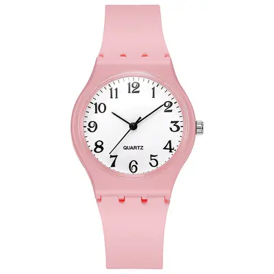 Öğrenci çocuk saati silikon kuvars saat moda izle kadın sınır ötesi e-ticaret tedarik izle üreticisi toptan - 9