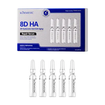 KORMESIC Hyaluronic Acid Facial Serum, English Label, Hydrating