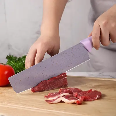 Makaron paslanmaz çelik bıçak seti, 6'lı, mutfak aletleri