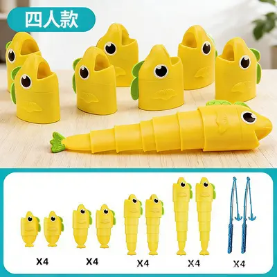 Telescopic Desktop Fishing Game, Educational Children's Board Game - 11