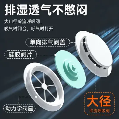 KN95 Activated Carbon Dust Mask with Breathing Valve, Individually Packed