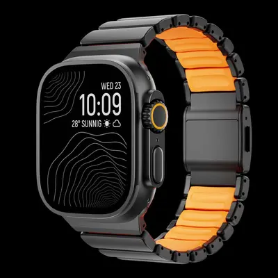Titanium Magnetic Buckle Strap for Apple Watch S10, Ultra 3 Compatible - 7