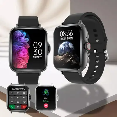 Bluetooth-Smartwatch mit Herzfrequenz- und Blutsauerstoffmessung TB39