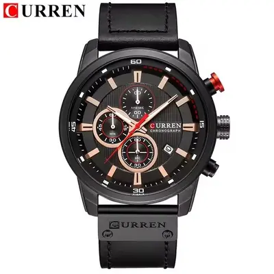 CURREN Herrenuhr, braun, wasserdicht - 12