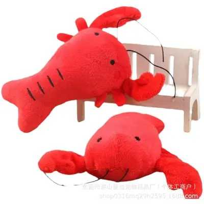 Pet Plush Squeaky Toys Set with Bite-Resistant Dog Toys