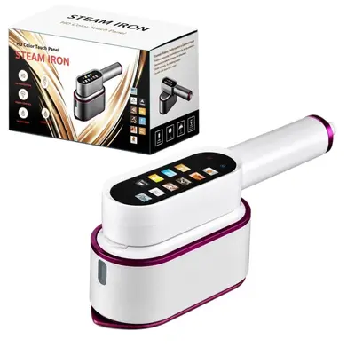 Smart color screen handheld garment steamer, portable mini compact - 5