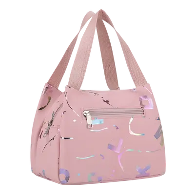 Damen-Segeltuch-Handtasche, wasserdichte Lunchtasche aus Oxford-Gewebe