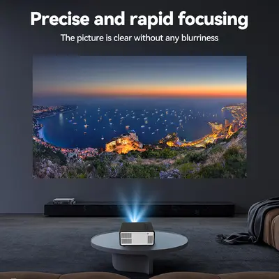 Beamer Schule Ultra HD Handy Wandprojektion Smart Home Kino tragbarer Projektor tragbare Projektion Bildschirmspiegelung
