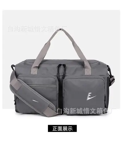 Contrast-color sports bag, lightweight, large-capacity travel luggage - 10