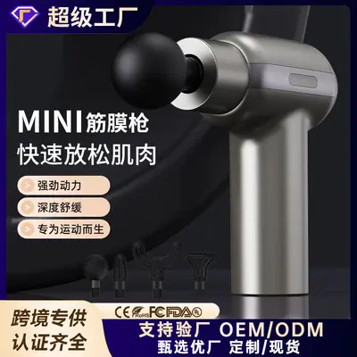 Massage Gun with Replaceable Massage Heads