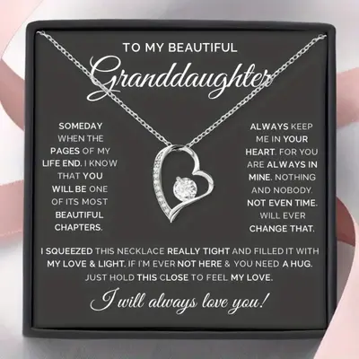 Edelstahlkette mit herzförmigem Anhänger, durchbrochenes Design, Geschenk - 11