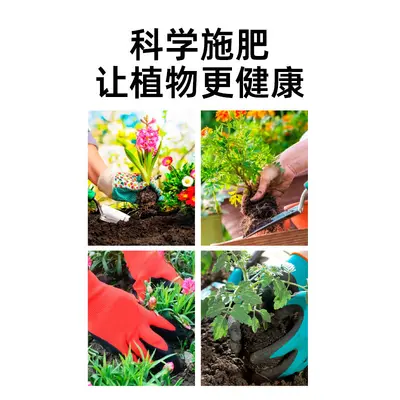 Organic Compound Fertilizer for Potted Plants, NPK Slow-Release