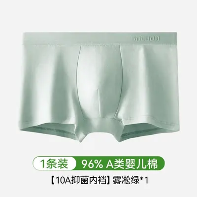 Men's Cotton Boxer Briefs, Antibacterial, Mid-Rise - 9