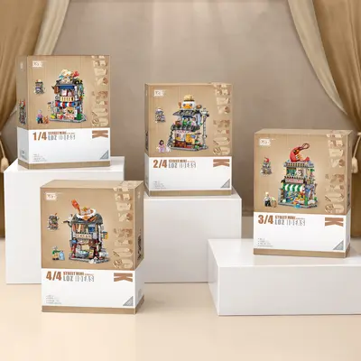 LOZ Building Blocks Street Scene Set, Ages 8-12 - 6