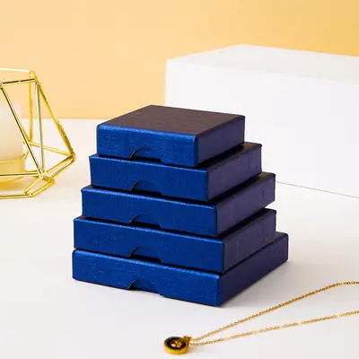 Direktversand vom Hersteller – Grenzüberschreitend für Amazon – Schmuck-Schachteln mit Deckel – Geeignet für Ringe, Halsketten und Ohrstecker - 11
