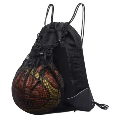 Basketball Backpack, Large Capacity Sports Bag with Helmet and Bicycle Compartment - 6