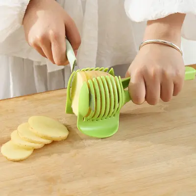 Limon sabitleme klipsi limon dilimleme aleti domates limon kesici limon dilim ayırıcı kesilmiş limon