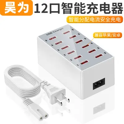 Sınır Ötesi 5V2.4A USB Çok Bağlantı Noktalı Hızlı Şarj Cihazı Doğrudan Cep Telefonu Studio Teknoloji Hızlı Şarj Çok Fonksiyonlu Adaptör - 7