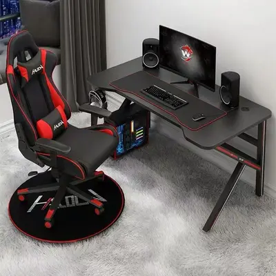 Gaming Computer Desk and Chair Set, Student Writing Desk - 2