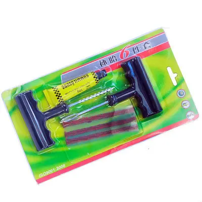 Araba lastik tamir aleti Vakumlu lastik araba motosiklet elektrikli araç lastiği hızlı lastik tamir aleti seti 8 parçalı set